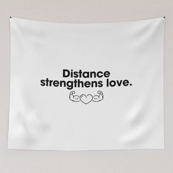 Item preview, Distance strengthens love. designed and sold by Bananobanini.