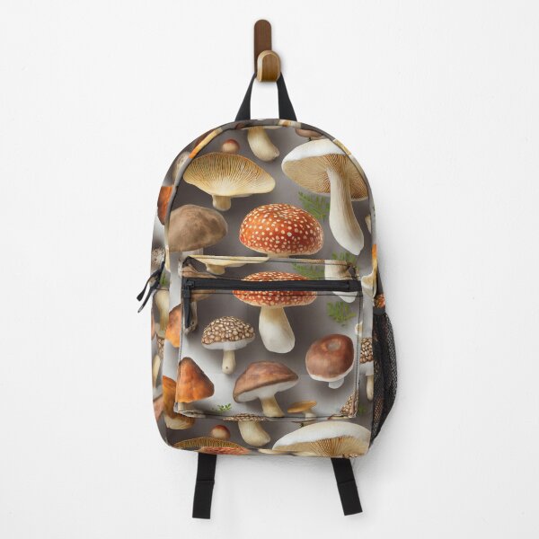 Item preview, Mushrooms Repeating Pattern designed and sold by Angry Swan Designs.