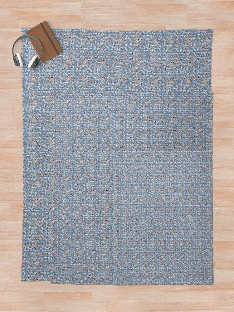 Thumbnail 5 of 6, Throw Blanket, Tile Pattern designed and sold by DestoPattern.