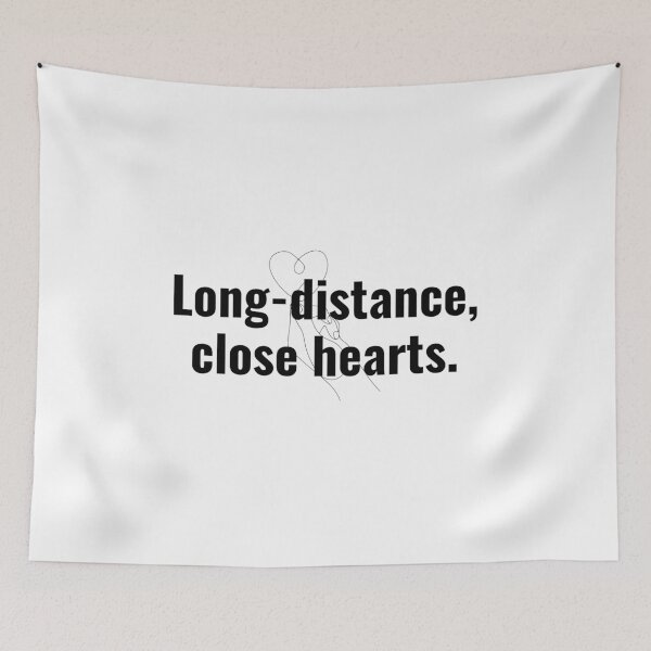 Item preview, Long-distance, close hearts. designed and sold by Bananobanini.