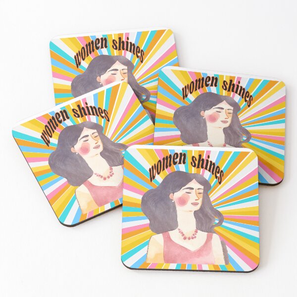 Item preview, A young woman shines in pastel colors. designed and sold by K-Kwan.