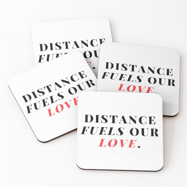 Item preview, Distance fuels our love. designed and sold by Bananobanini.