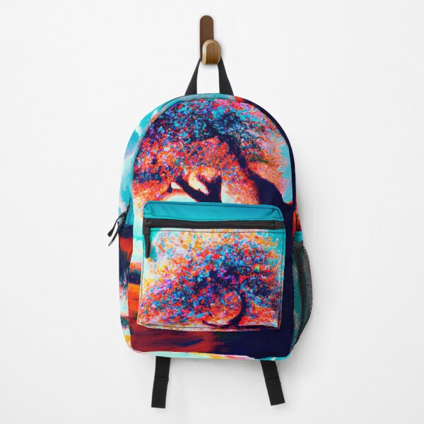 Item preview, beautiful scenery with blossom flowers and rainbow in evening designed and sold by MerryCrown.