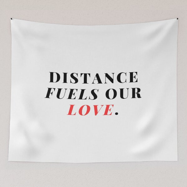 Item preview, Distance fuels our love. designed and sold by Bananobanini.