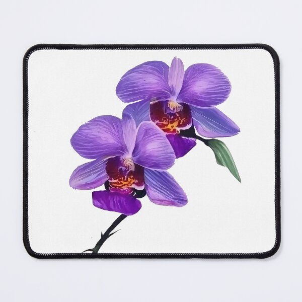 Item preview, Purple Orchid Flower - Minimalistic designed and sold by Goddess-Arts.