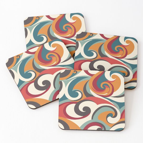 Item preview, Nostalgic Charm - Retro Pattern designed and sold by Dazzling Studio Art.