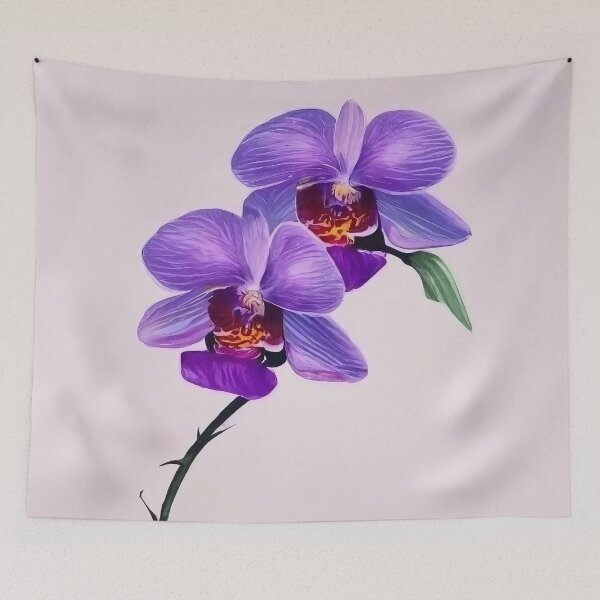 Item preview, Purple Orchid Flower designed and sold by Goddess-Arts.