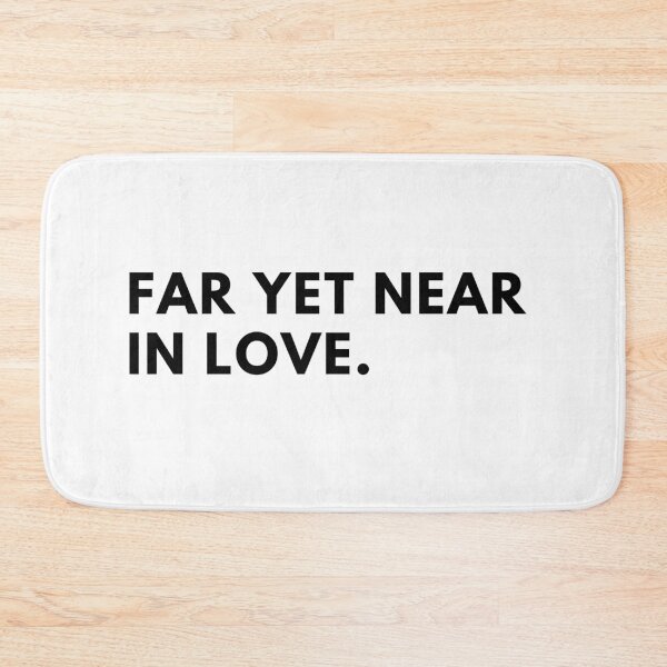 Item preview, Far yet near in love. designed and sold by Bananobanini.