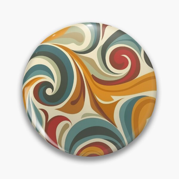 Item preview, Nostalgic Charm - Retro Pattern designed and sold by Dazzling Studio Art.