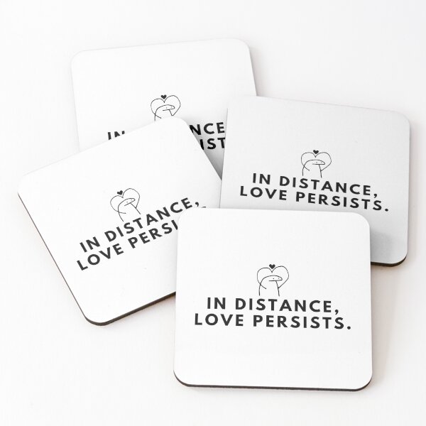 Item preview, In distance, love persists. designed and sold by Bananobanini.