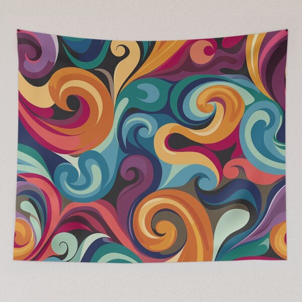 Item preview, Nostalgic Charm - Retro Pattern designed and sold by Dazzling Studio Art.