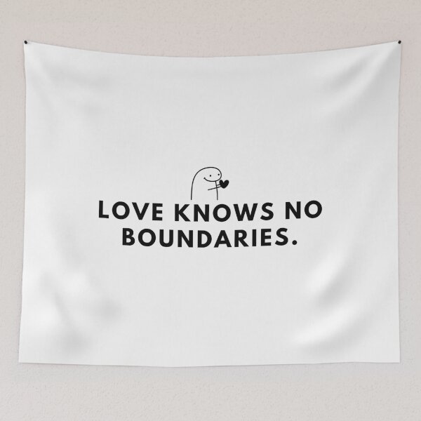 Item preview, Love knows no boundaries. designed and sold by Bananobanini.
