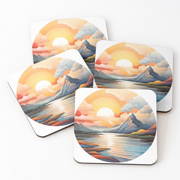 Item preview, Abstract Sunsets (446) designed and sold by WASjourney.