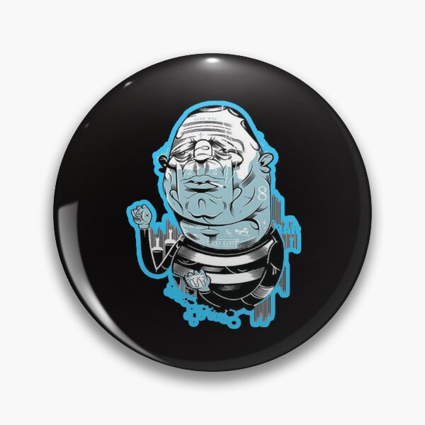 Item preview, blue fighter designed and sold by Ratatatts.