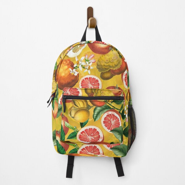 Item preview, Copy of Exotic Vintage Citrus Garden Pattern - yellow designed and sold by UtArt.
