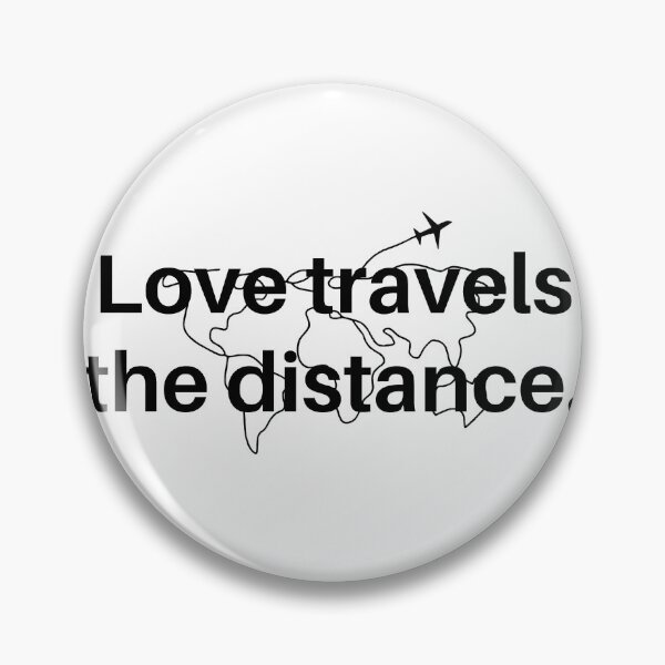 Item preview, Love travels the distance. designed and sold by Bananobanini.