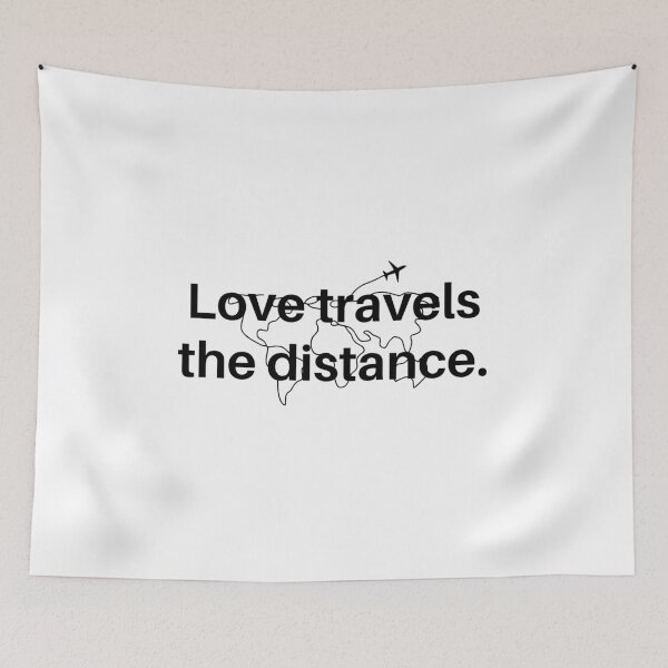 Item preview, Love travels the distance. designed and sold by Bananobanini.