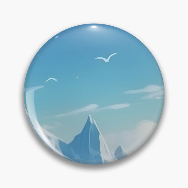 Item preview, Copy of Icy valleys with frozen rivers and mountains covered with snow. Cartoon sketch painting style designed and sold by Andrey-Myagkov.
