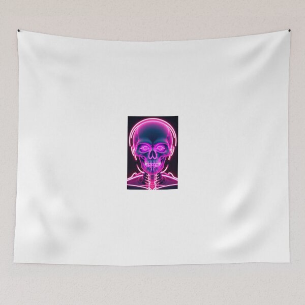 Item preview, Pink neon skeleton designed and sold by Wxjtecki.