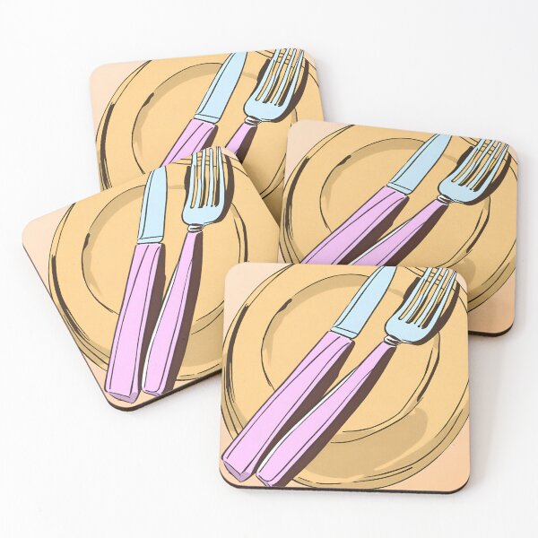 Item preview, Cutlery on a plate  designed and sold by photoemich.