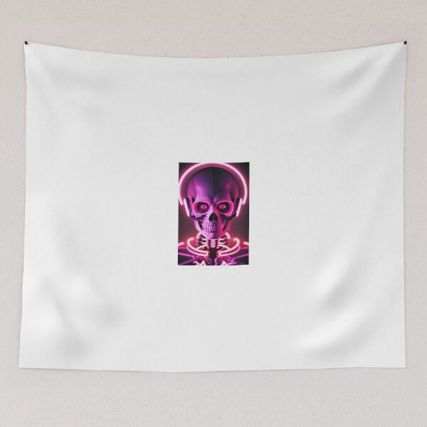 Item preview, Pink neon skeleton designed and sold by Wxjtecki.