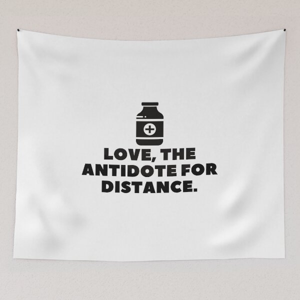 Item preview, Love, the antidote for distance. designed and sold by Bananobanini.