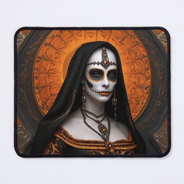 Item preview, Elegant gorgeous La Calavera Catrina, Lady of the afterlife, the Elegant Skull designed and sold by Fantasymachine.