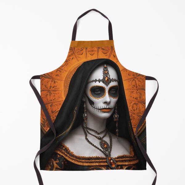 Item preview, Elegant gorgeous La Calavera Catrina, Lady of the afterlife, the Elegant Skull designed and sold by Fantasymachine.