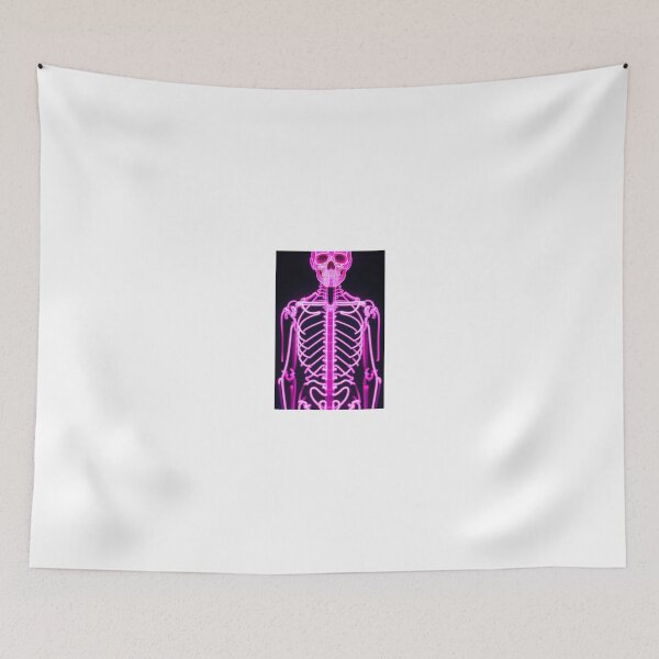 Item preview, Pink neon skeleton designed and sold by Wxjtecki.