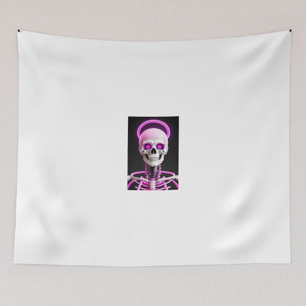 Item preview, Pink neon skeleton designed and sold by Wxjtecki.