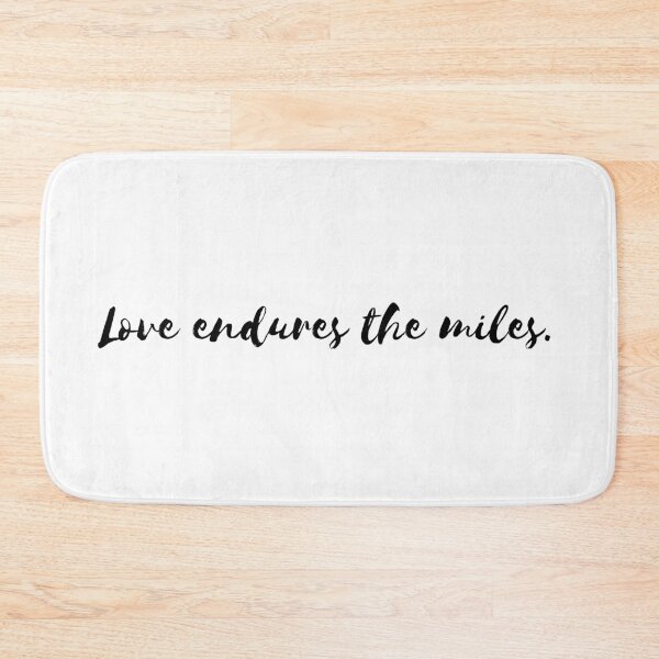 Item preview, Love endures the miles. designed and sold by Bananobanini.