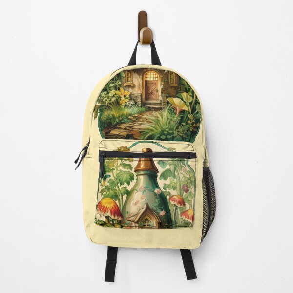 Item preview, Fairy house with red mushrooms in the forest - fairy core elf house designed and sold by Fantasy Cache.