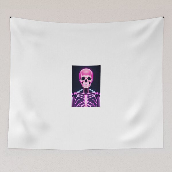 Item preview, Pink neon skeleton designed and sold by Wxjtecki.