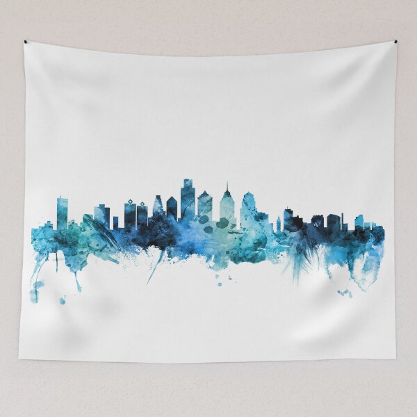 Item preview, Philadelphia Pennsylvania Skyline designed and sold by ArtPrints.