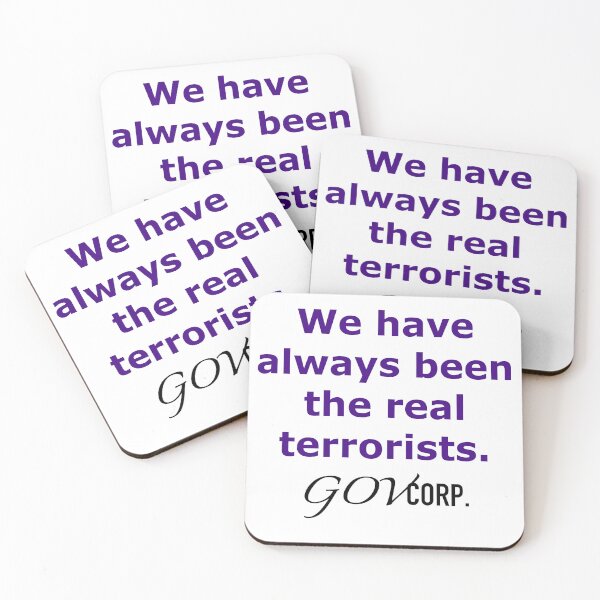 Item preview, The real terrorists designed and sold by Zendragon-Store.