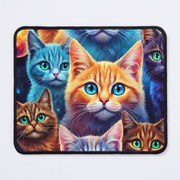 Item preview, Cats in Space designed and sold by cyberartstudiox.