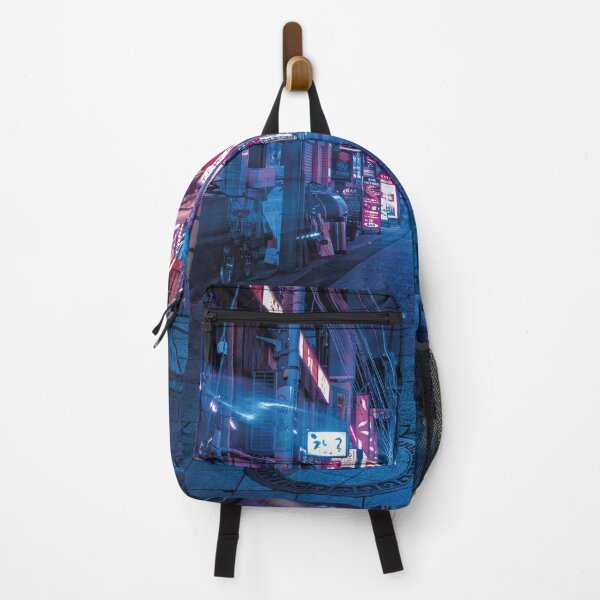 Item preview, A night neon street at Nakano district designed and sold by skalihm.