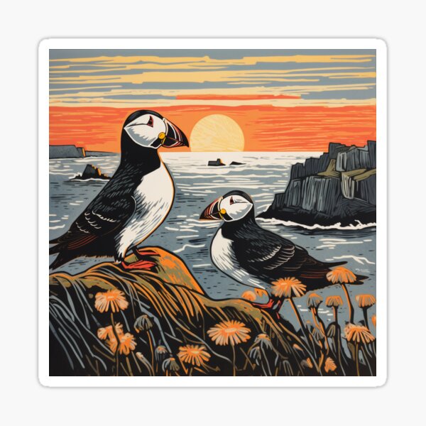 Item preview, Puffin Pair designed and sold by Crosan.