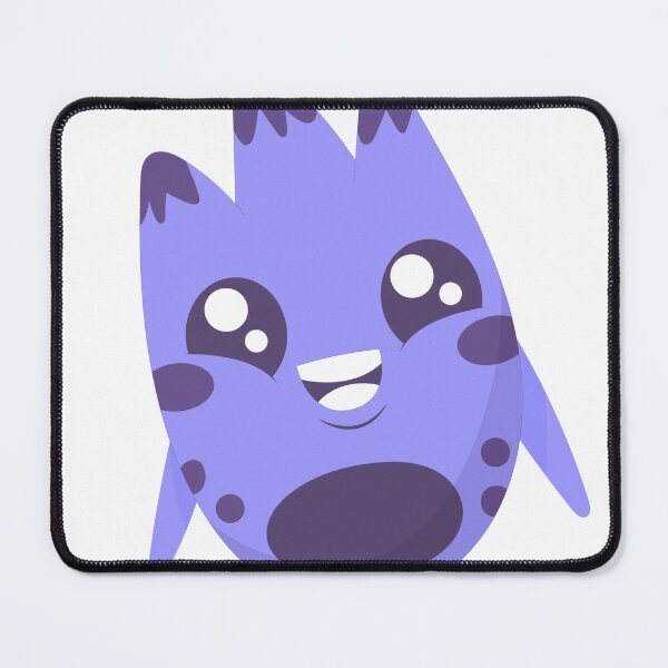 Aperçu de l'œuvre Emote heureuse de tutu violet créée et vendue par GSJGROUP.