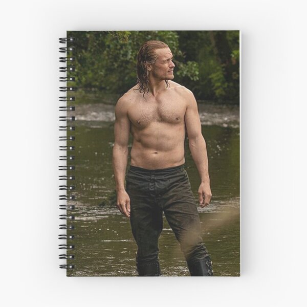 Item preview,  Sam heughan shirtless designed and sold by warshipologiste.
