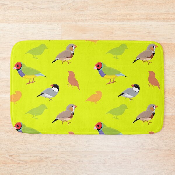 Item preview, Cute Bird Finches Set Cartoon designed and sold by SUPERHERON.