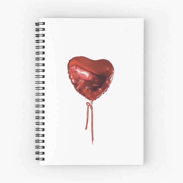 Item preview, Romantic balloon red heart designed and sold by JazminMontanna.