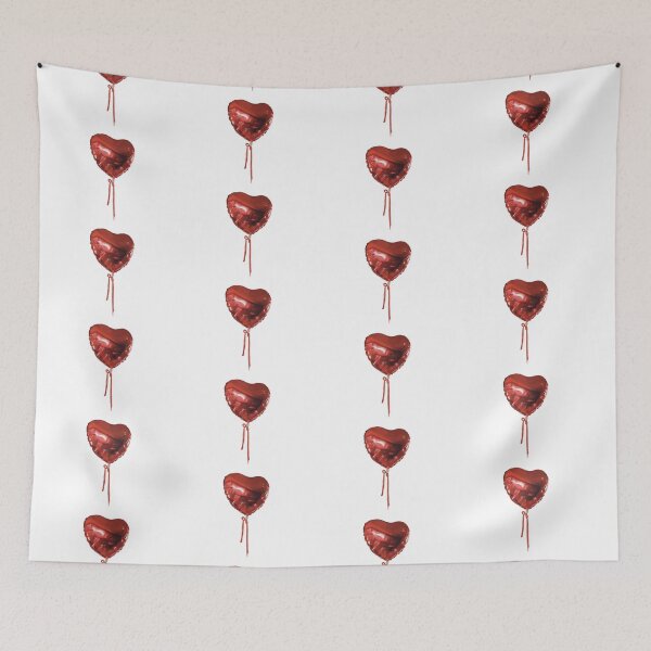 Item preview, Romantic balloon red heart designed and sold by JazminMontanna.