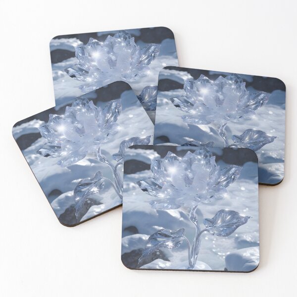 Item preview, Silver Frost Bloom designed and sold by AI-Only Creations.