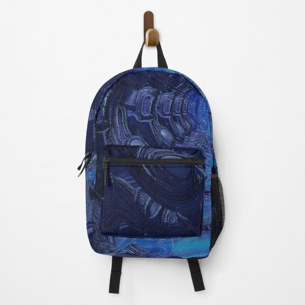 Item preview, Tunnel - biomechanic fantasy 3D illustration - blue Version designed and sold by KairoDesign.