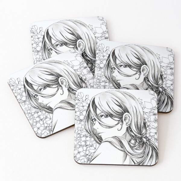Item preview, Beautiful Manga Boy Among Flowers designed and sold by Wiktoria Poriazow.