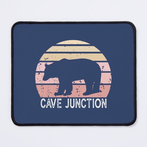 Item preview, Cave Junction Oregon Retro Bear designed and sold by Esskay Designs.