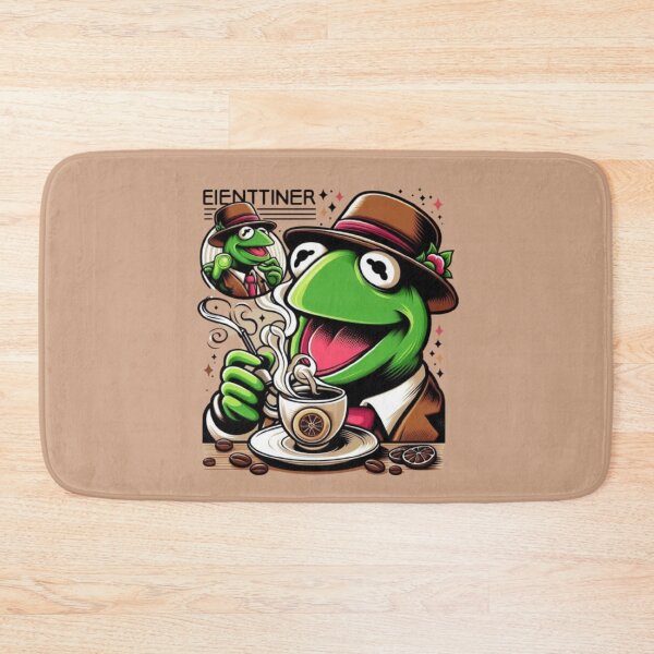 Item preview, Kermit sipping tea designed and sold by Obinne.