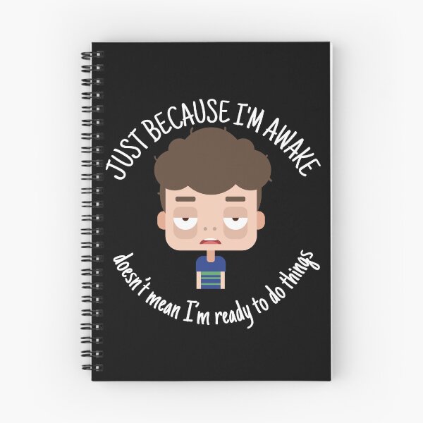 Item preview, Just Because I'm Awake Funny designed and sold by AniArtPL.