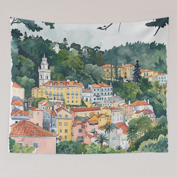 Item preview, Watercolor Design of Sintra - Portugal  designed and sold by Sketch-Shack.